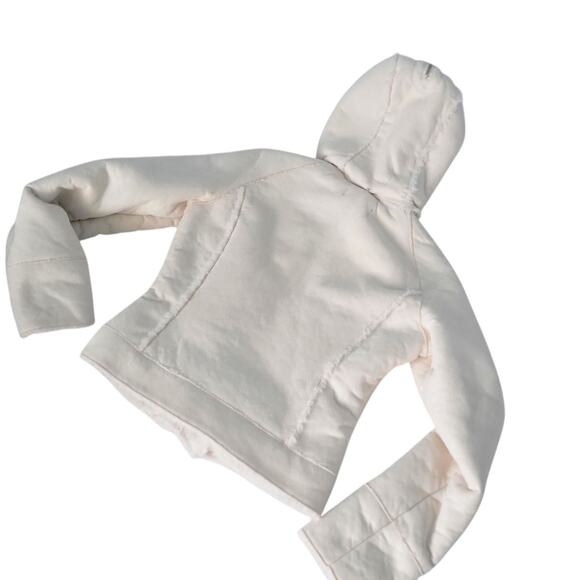 Bebe Y2k Faux Shierling Suede Short Jacket XS Peggy Lane Cabin Gorthcore Style - Picture 4 of 15